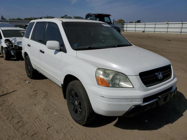 HONDA PILOT EXL 2005 with VIN 2HKYF186X5H504999 - Photo from auction