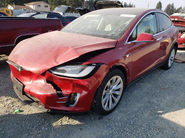 Photo 2 from auction – 2018 TESLA MODEL X with VIN 5YJXCBE2XJF124016