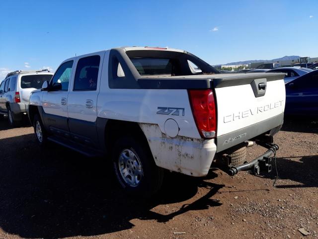 Photo 3 from auction – 2002 CHEVROLET AVALANCHE with VIN 3GNEK13T82G117682