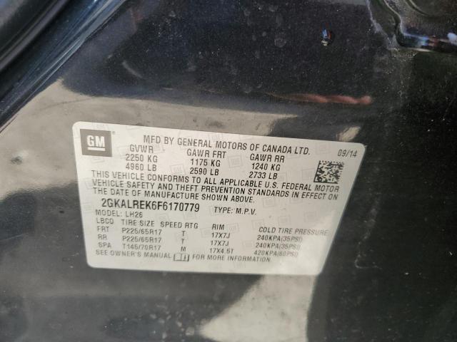 Photo 10 from auction – 2015 GMC TERRAIN SL with VIN 2GKALREK6F6170779