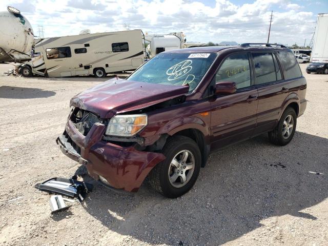 Фото 2 с аукциона – 2007 HONDA PILOT EXL с VIN 5FNYF28607B041729