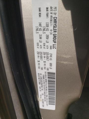Photo 10 from auction – 2014 CHRYSLER TOWN & COU with VIN 2C4RC1BG1ER347249