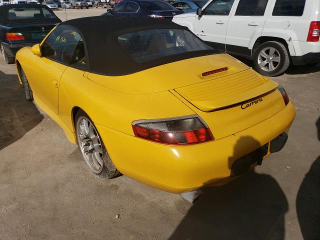 Photo 3 from auction – 2000 PORSCHE 911 CARRER with VIN WP0CA2997YS654145