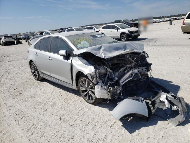 TOYOTA COROLLA SE 2022 with VIN 5YFS4MCE5NP109949 - Photo from auction