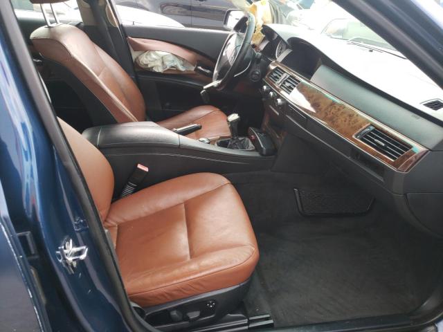 Photo 5 from auction – 2007 BMW 530 I with VIN WBANE73567B996780
