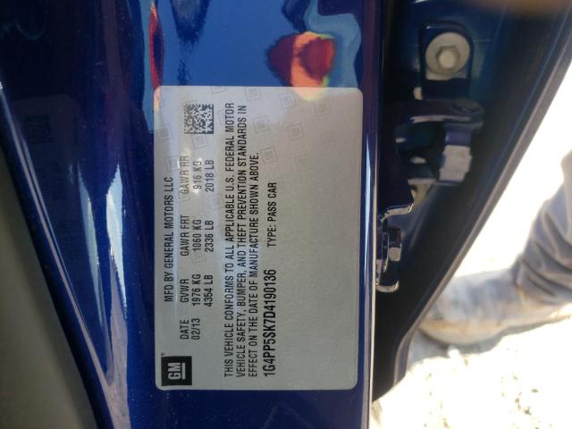 Photo 10 from auction – 2013 BUICK VERANO with VIN 1G4PP5SK7D4190136