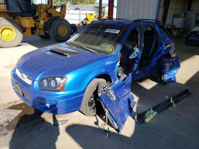 Photo 2 from auction – 2004 SUBARU IMPREZA WR with VIN JF1GG29654G804875