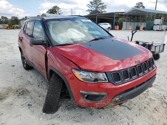 JEEP COMPASS TR 2018 with VIN 3C4NJDDB3JT129599 - Photo from auction