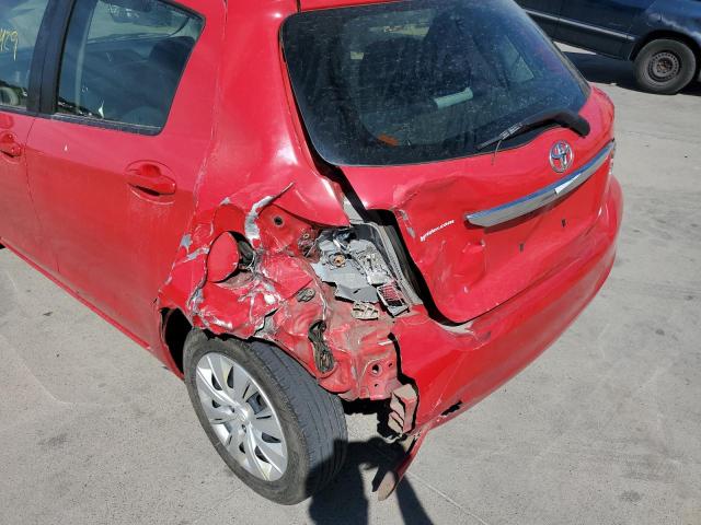 Photo 9 from auction – 2012 TOYOTA YARIS with VIN JTDKTUD34CD526012