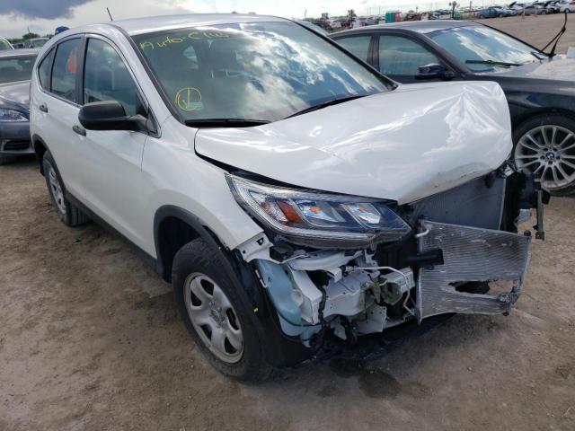 HONDA CR-V LX 2016 with VIN 5J6RM4H33GL119584 - Photo from auction