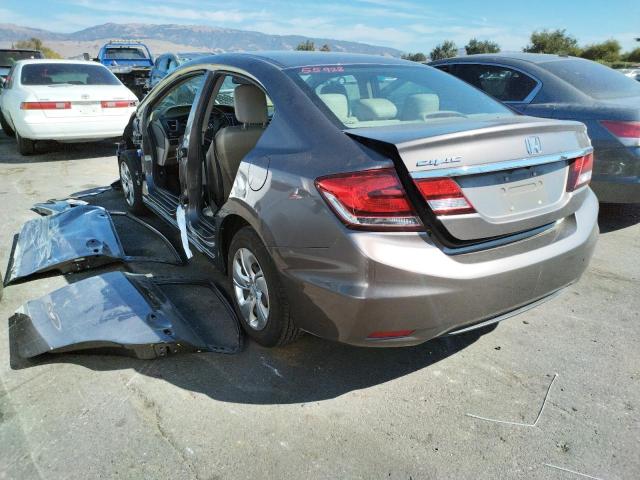 Photo 3 from auction – 2013 HONDA CIVIC LX with VIN 19XFB2F58DE244740