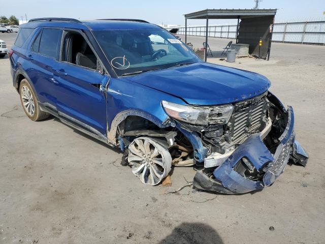 FORD EXPLORER S 2020 with VIN 1FM5K8GC8LGA82548 - Photo from auction