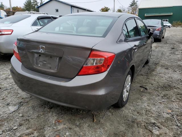 Photo 4 from auction – 2012 HONDA CIVIC LX with VIN 19XFB2F5XCE304001