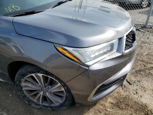 Foto 9 de la subasta – 2017 ACURA MDX TECHNO con VIN 5FRYD4H53HB038784