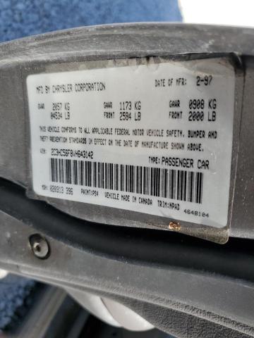 Photo 10 from auction – 1997 CHRYSLER LHS with VIN 2C3HC56F8VH643142