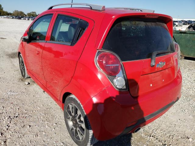 Photo 3 from auction – 2014 CHEVROLET SPARK 2LT with VIN KL8CF6S95EC583383