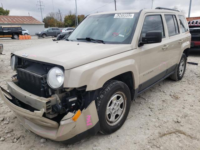 Photo 2 from auction – 2017 JEEP PATRIOT SP with VIN 1C4NJPBB0HD120329