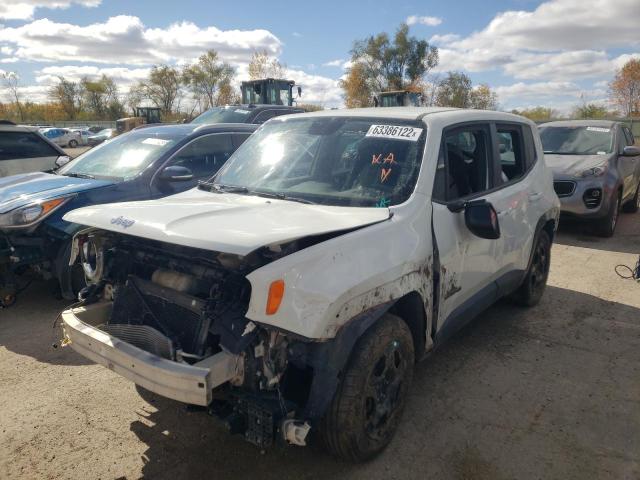 Photo 2 from auction – 2016 JEEP RENEGADE S with VIN ZACCJAAT7GPE33697