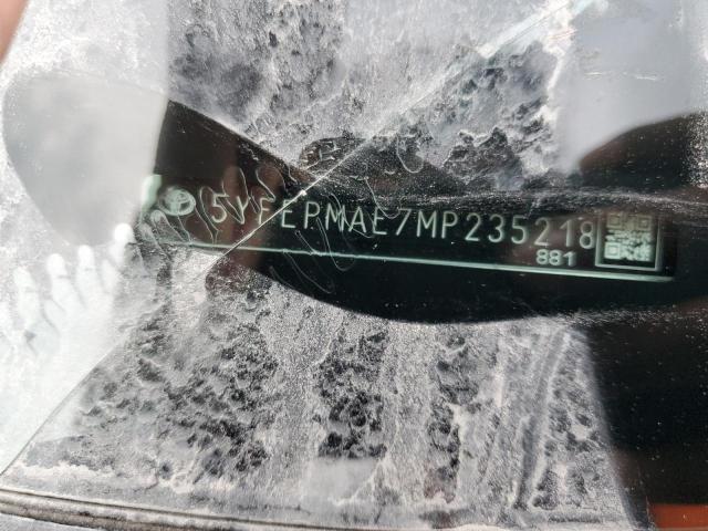 Photo 10 from auction – 2021 TOYOTA COROLLA LE with VIN 5YFEPMAE7MP235218