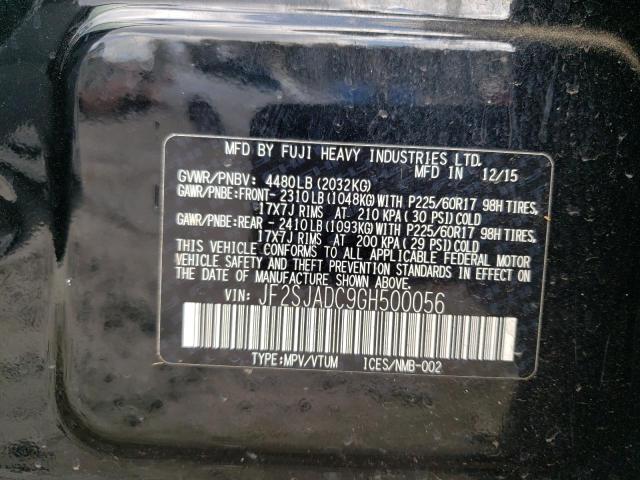 Photo 10 from auction – 2016 SUBARU FORESTER 2 with VIN JF2SJADC9GH500056