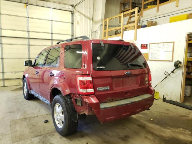 Photo 3 from auction – 2010 FORD ESCAPE XLT with VIN 1FMCU9DG9AKC12927