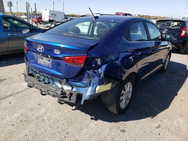 Photo 4 from auction – 2021 HYUNDAI ACCENT SE with VIN 3KPC24A62ME144969