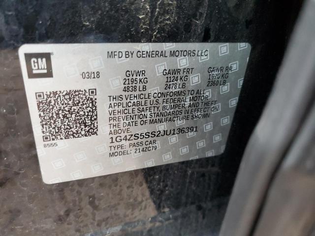 Photo 10 from auction – 2018 BUICK LACROSSE P with VIN 1G4ZS5SS2JU136391