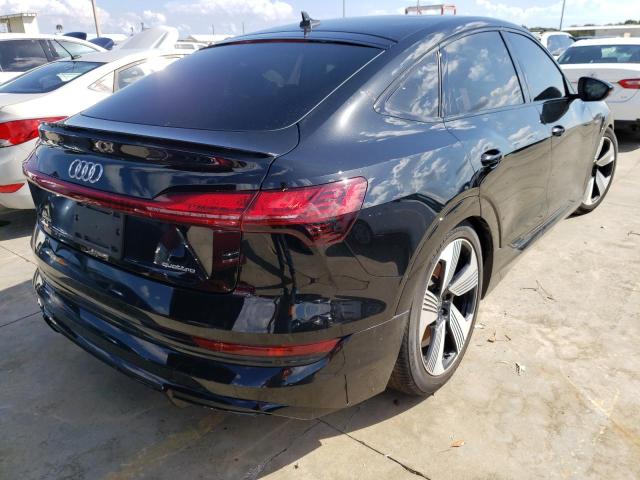 Photo 4 from auction – 2021 AUDI E-TRON SPO with VIN WA13AAGE9MB036937