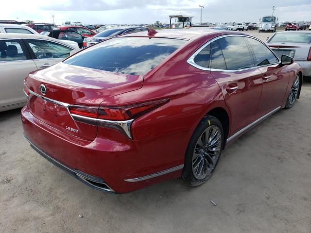 Photo 4 from auction – 2019 LEXUS LS 500 BAS with VIN JTHB51FF6K5009690