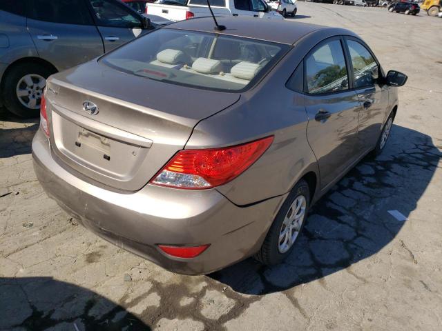 Photo 4 from auction – 2012 HYUNDAI ACCENT GLS with VIN KMHCT4AE4CU047191