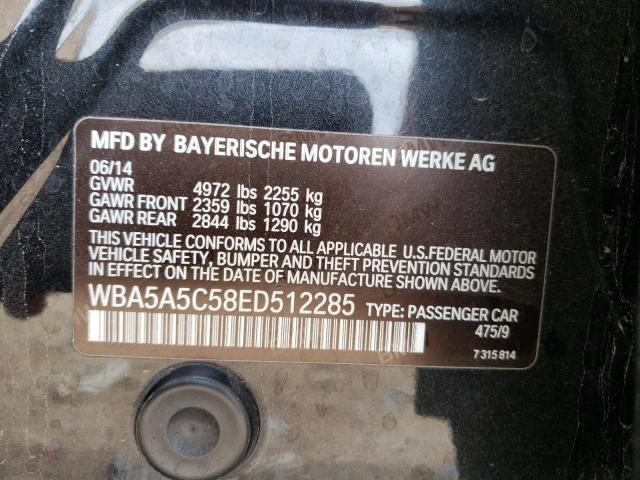 Photo 10 from auction – 2014 BMW 528 I with VIN WBA5A5C58ED512285