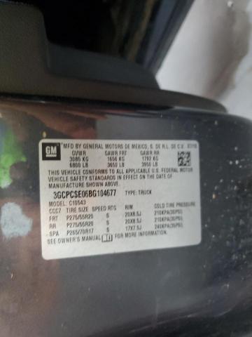 Photo 10 from auction – 2011 CHEVROLET SILVERADO with VIN 3GCPCSE06BG104677