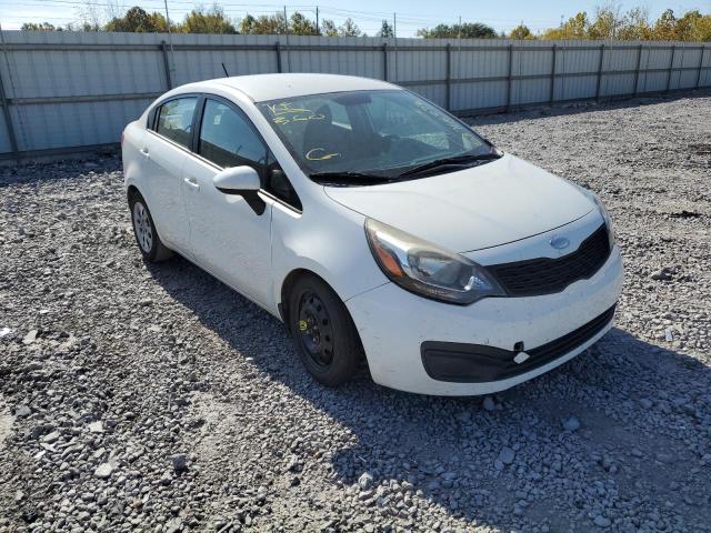 KIA RIO LX 2014 with VIN KNADM4A34E6326813 - Photo from auction