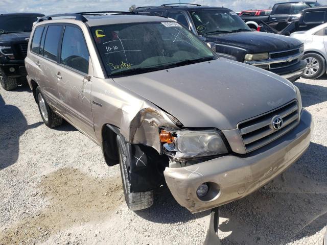 TOYOTA HIGHLANDER 2006 with VIN JTEDP21A560105914 - Photo from auction