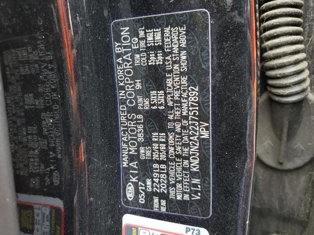Photo 10 from auction – 2018 KIA SOUL with VIN KNDJN2A22J7517892