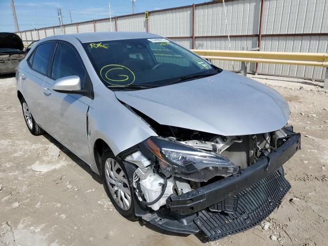 TOYOTA COROLLA L 2018 with VIN 5YFBURHE2JP746328 - Photo from auction