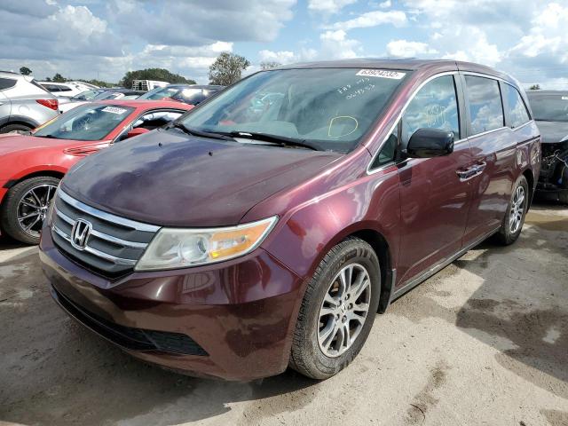 Photo 2 from auction – 2013 HONDA ODYSSEY EX with VIN 5FNRL5H65DB064353