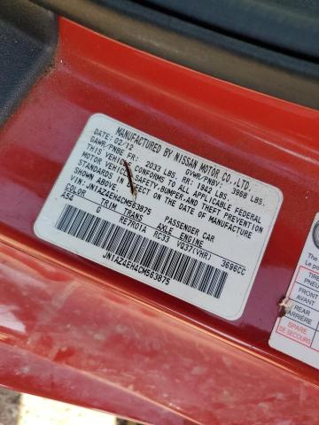 Photo 10 from auction – 2012 NISSAN 370Z BASE with VIN JN1AZ4EH4CM563875