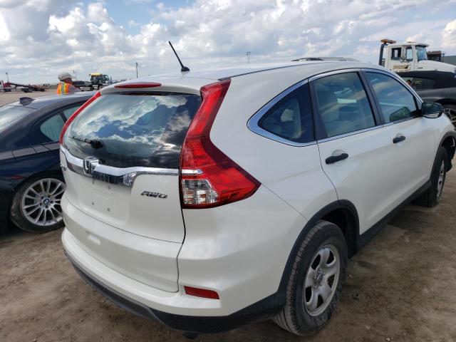 Photo 4 from auction – 2016 HONDA CR-V LX with VIN 5J6RM4H33GL119584