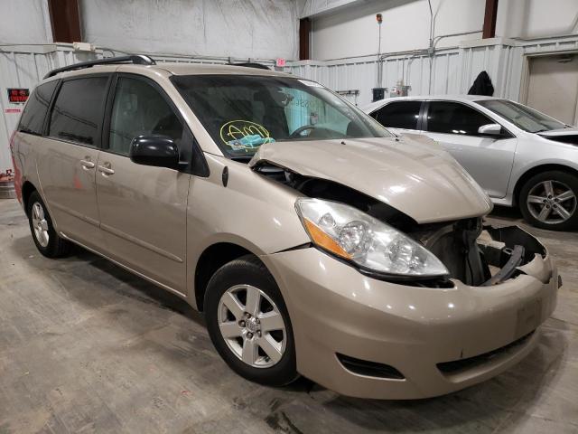 TOYOTA SIENNA CE 2010 with VIN 5TDKK4CCXAS309070 - Photo from auction
