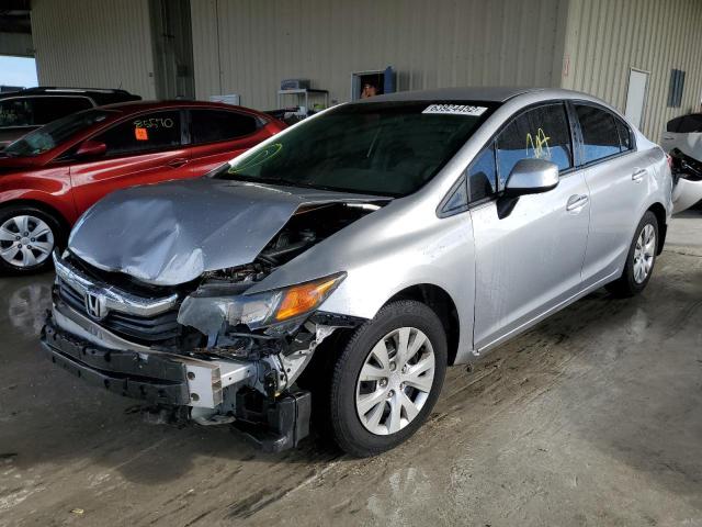 Photo 2 from auction – 2012 HONDA CIVIC LX with VIN 19XFB2F5XCE100475