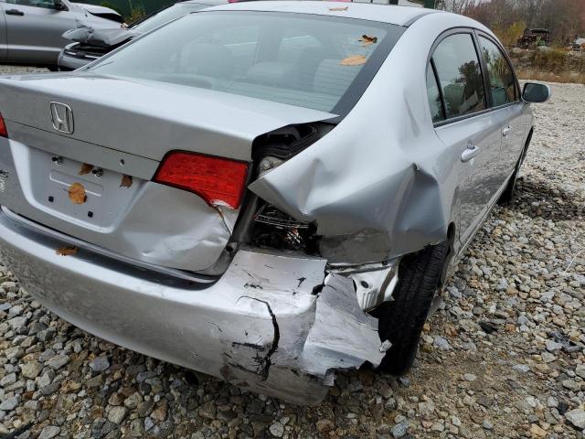 Photo 9 from auction – 2008 HONDA CIVIC LX with VIN 2HGFA15508H354935