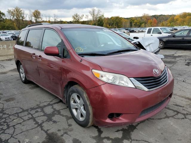 TOYOTA SIENNA LE 2011 with VIN 5TDKK3DC5BS102774 - Photo from auction