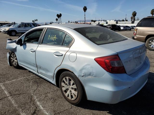 Photo 3 from auction – 2012 HONDA CIVIC LX with VIN JHMFB2F52CS002696