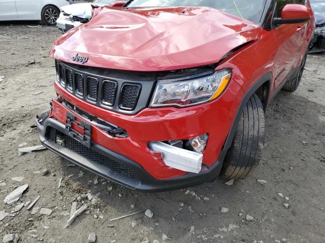 Photo 10 from auction – 2021 JEEP COMPASS LA with VIN 3C4NJCBB7MT509286
