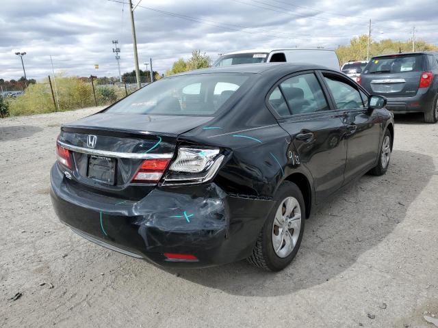 Photo 4 from auction – 2014 HONDA CIVIC LX with VIN 19XFB2F5XEE221686