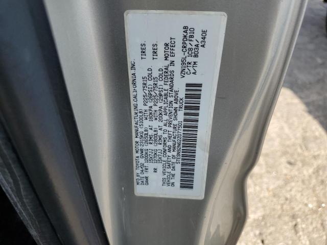 Photo 10 from auction – 2002 TOYOTA TACOMA BAS with VIN 5TESN92N62Z077501