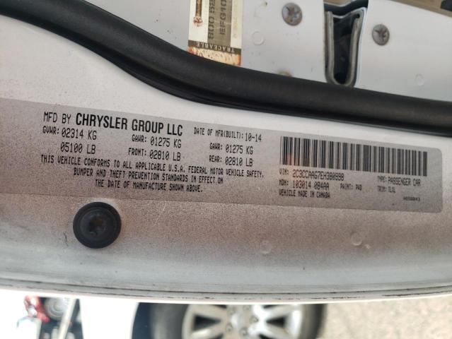 Photo 10 from auction – 2014 CHRYSLER 300 with VIN 2C3CCAAG7EH380998