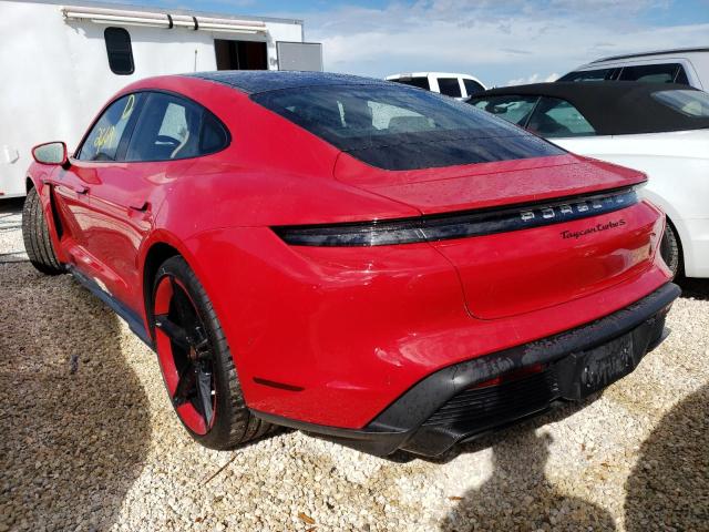 Photo 3 from auction – 2020 PORSCHE TAYCAN TUR with VIN WP0AC2Y10LSA72879