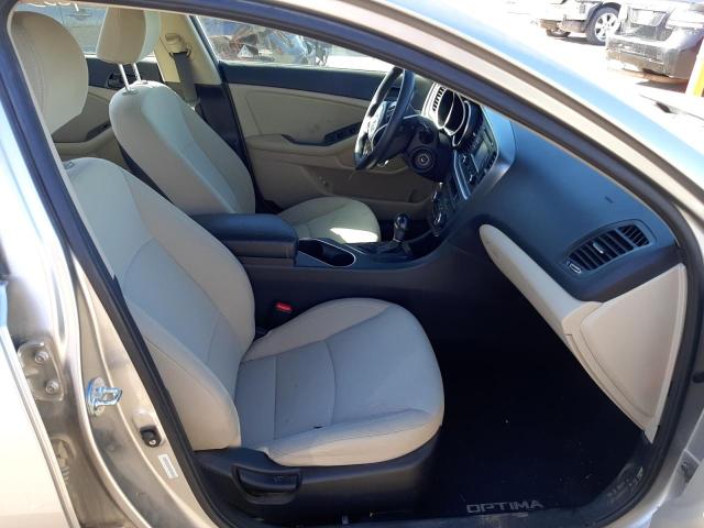 Photo 5 from auction – 2014 KIA OPTIMA LX with VIN KNAGM4A7XE5490668